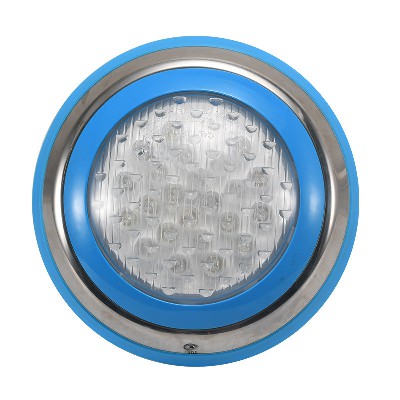 Led swimming pool light stainless steel wall mounted outdoor underwater colorful RGB pool remote control external wall light of swimming pool