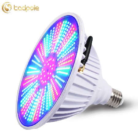Tadpole Par38 Swimming Pool Light Rgb Color Changing 12V/120 Voltage 40W Remote Control Underwater Swimming Pool Led Light Bulb