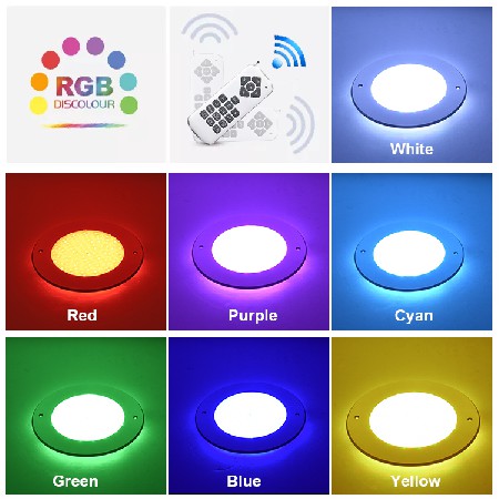 Tadpole Manufacturer Customization 12V Underwater Stainless Steel Remote Control Rgb Ip68 Waterproof Swimming Led Pool Lights